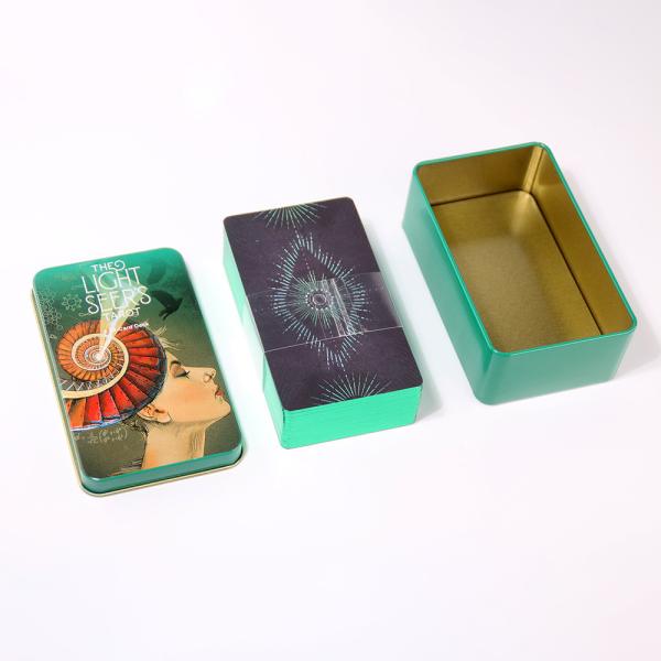 Quality Luxury 4C Custom Tarot Oracle Game Card Printing FSC Certificated for sale