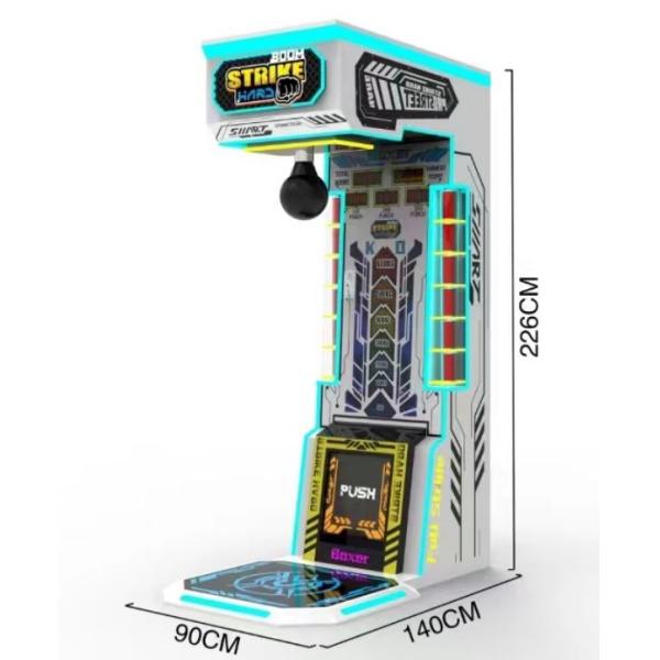 Large Coin-operated Boxing Arcade Game Punching The Machine