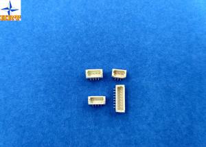 China 1.0mm Pitch SH wafer Connectors, top entry type SMT shrouded header with tin-plated pin on sale
