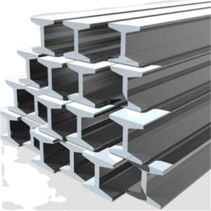 Q235B Black Painted carbon  steel I beam for building construction