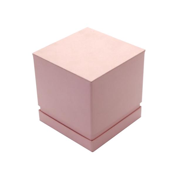 Textured Paper Candle Gift Boxes