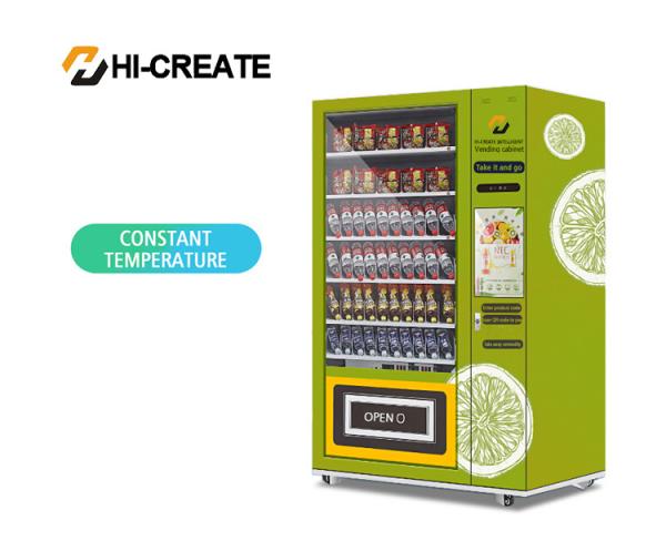 Quality Self-help vending machine touch screen spiral tray cooling system intelligent vending machine for sale for sale
