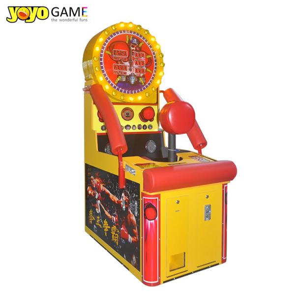 Quality Coin Operated Dragon World Championship Boxing Punch Arcade Game Machine for sale
