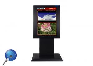 China All In One Interactive LCD Touch Screen Media Player Computer Kiosk FHD 1920*1080 on sale