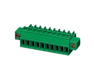 Quality Brass Body PCB Mount Screw Terminal Block PA66 SN Plated With Crews Right Angle for sale