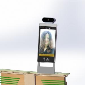 Buy cheap 8 Inch POE Android Monitor With Face Recognition And Body Temperature NFC Reader For Access Control product