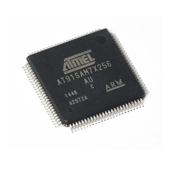 Quality Custom ARM Microcontrollers Programmable IC Chips AT91SAM7X256C-AU for sale