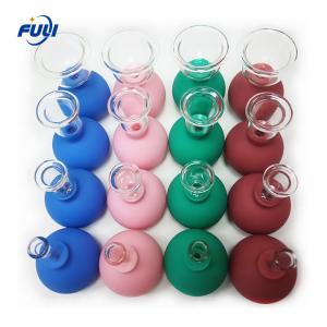 China 4 Pieces Fat Reducing Wrinkles Remover Face Lifting Facial Vacuum Suction Body Massage Cups on sale
