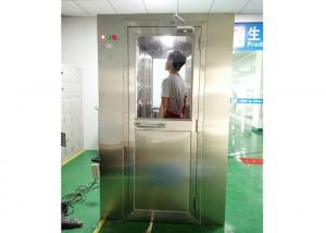 China Customized Air Flow Stainless Steel Air Shower With Microcomputer Control on sale