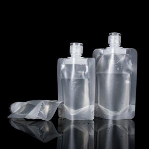Spout 30ML 50ML 100ML Spouted Stand Up Pouch Matte Cosmetic Lotion Makeup Remover Refill Spray Nozzle Pump