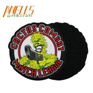 Buy cheap Waterproof Morale PVC Patch Hook And Loop Backing Self Adhesive product