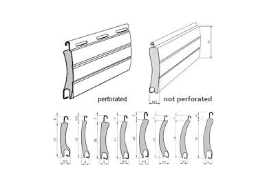 Hydraulic Punching 1.0mm Shutter Door Roll Forming Machine With Touch Screen