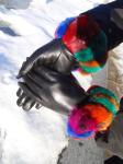 2019 New Collection Ladies long leather gloves