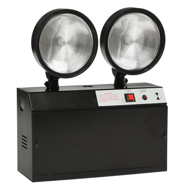 Quality 2W LED Rechargeable Twin Spot Emergency Lights Battery Powered Emergency Exit Lights for sale