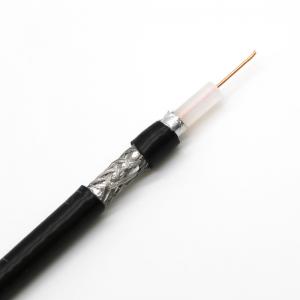 Buy cheap 75ohm Coaxial RF Cable AM/TC/OFC Braiding Solid OFC Conductor For CCTV CATV RG59 Cables product