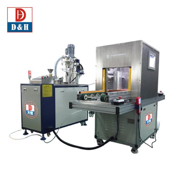 Electric Driven Two Part Component Vacuum Glue Potting Dispensing Robot For