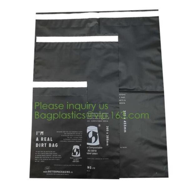 cornstarch made biodegradable custom printed plastic mailing bags,China Supplier Custom biodegradable courier bag biogra