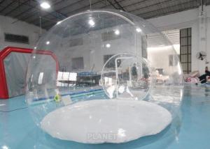 China 0.8mm Transparent PVC Inflatable Bubble Dome Tent on sale
