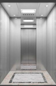 China 1350KG 18 Persons MRL Home Elevators Stainless Steel Commercial Passenger Lifts on sale