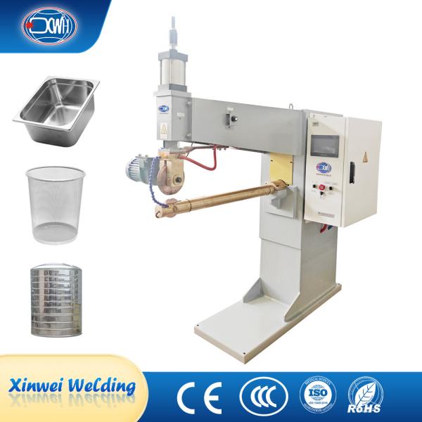 Quality Semi Automatic Mfdc Longitudinal Automatic Seam Welding Machine 160Kva for sale