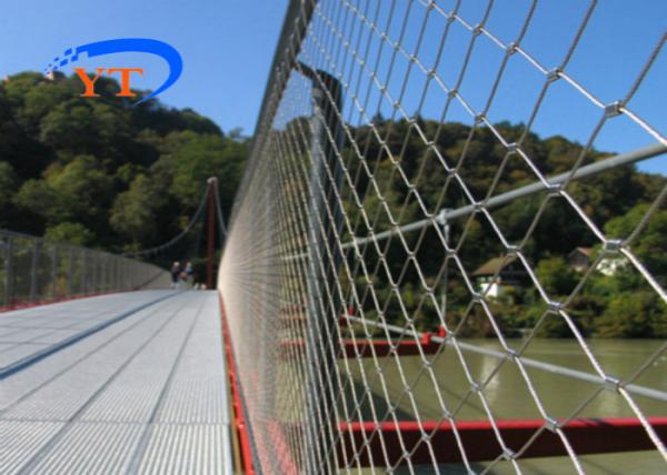 Quality Wire Rope Flexible Stainless Steel Mesh Anti Falling Net 1*7 Specification for sale