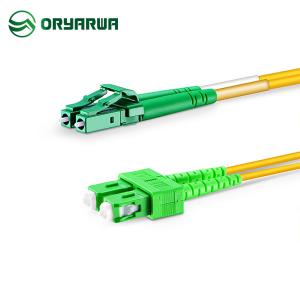 Buy cheap LC APC To SC APC Duplex Single Mode Patch Cord 1310nm - 1550nm product