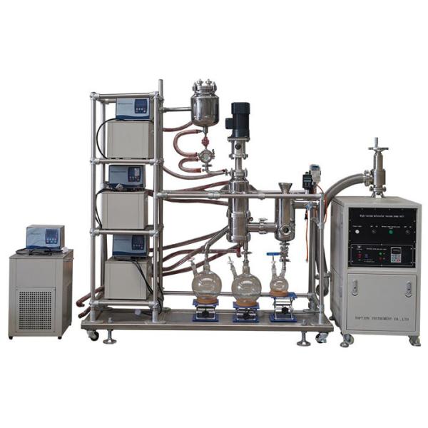 Quality LTSP -30 Herb Oil Extractor Automatic Short Path Molecular Distillation Machine for sale