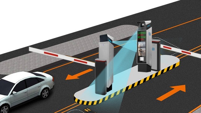 Airport License Plate Recognition ANPR Parking Control For ANPR Parking System