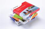 Gloss Lamination Rigid Carton Box Printing , Rectangle Cardboard Lid And Base