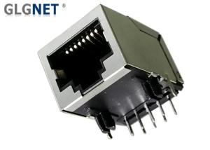 China Copper Alloy RJ45 8P8C Modular Connector Jacks With Integrated Transformer on sale