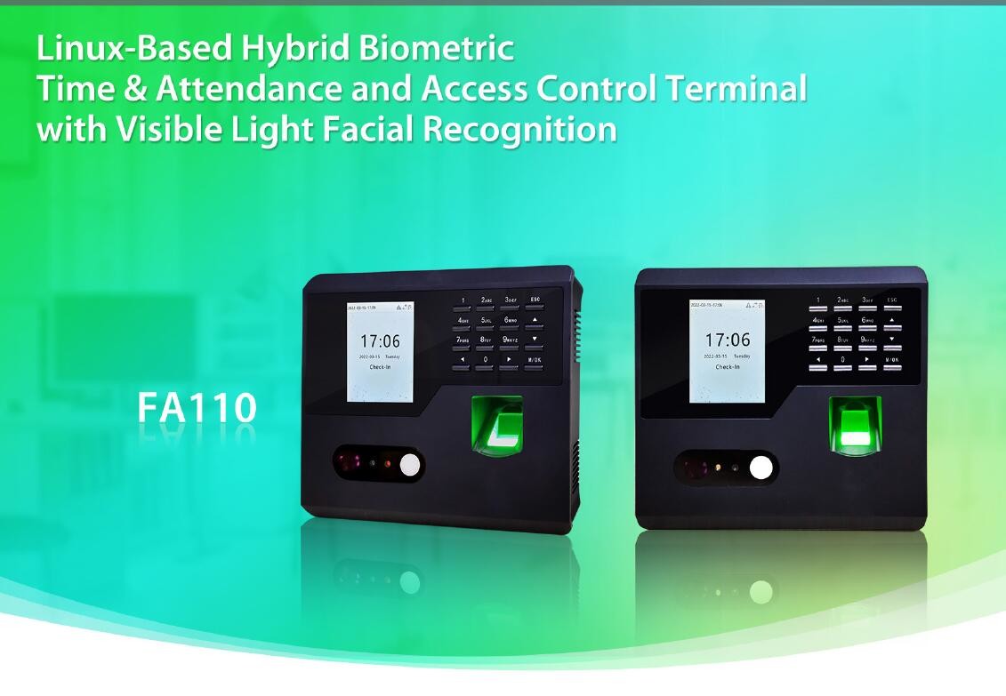 Wiegand Facial Recognition Access Control System Security Camera