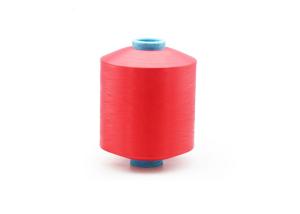 China Smooth Surface Textile Polyester Yarn , Virgin 100% Polyester Spun Yarn on sale