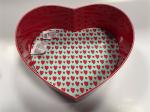 ISO9001 Eco Paperboard Gift Boxes Heart Shaped With Spot Color Printing