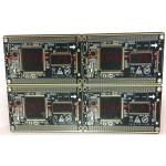 Immersion Gold Double Layer PCB Black Solder Mask ENIG Technics 4mil