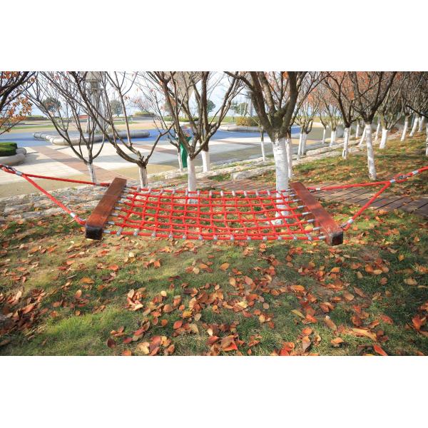 Rope Hanging Adult Hammock Swings Handmade Polyester Customized
