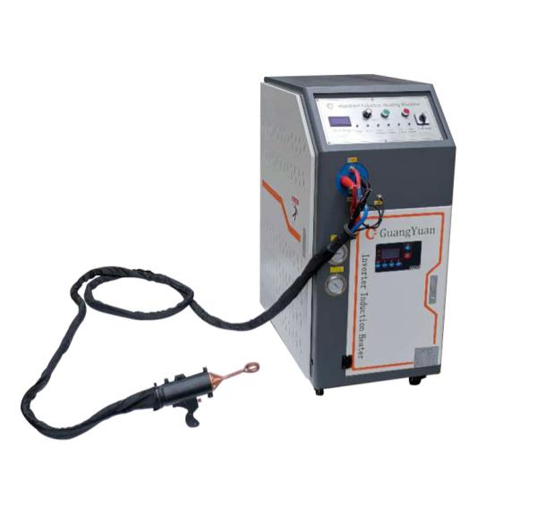 Quality IGBT Digital Induction Brazing Equipment , Mobile Induction Heater For Aluminum Pipe for sale
