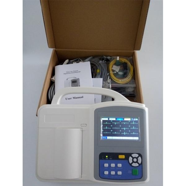 UN8003 ISO CE approved 3 Channels Digital ECG Machine