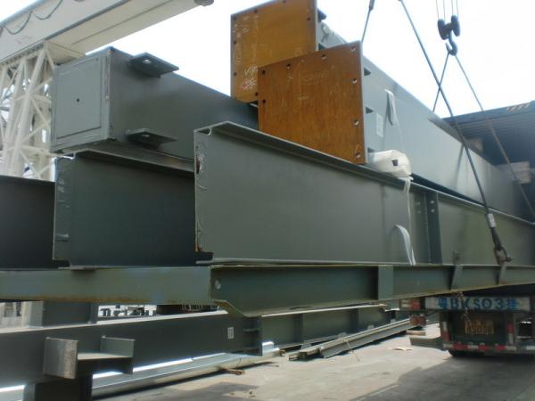Quality Rigid Building Steel Structure , H Section Frame Steel Structure For Worshop for sale