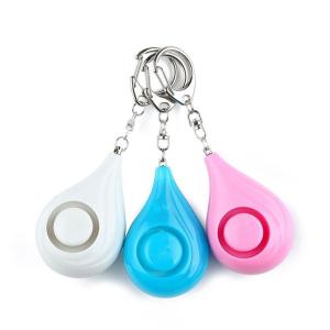 ABS Alarm For Self Defense 140db OEM Old Person Panic Button Personal Alarm Keychain
