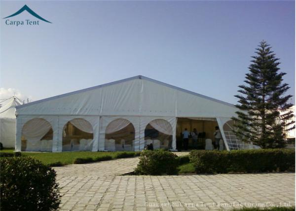 Quality Large Scale Temporary Aluminium Frame Tents With Clear Windows For Function Banquet Export to South Africa for sale