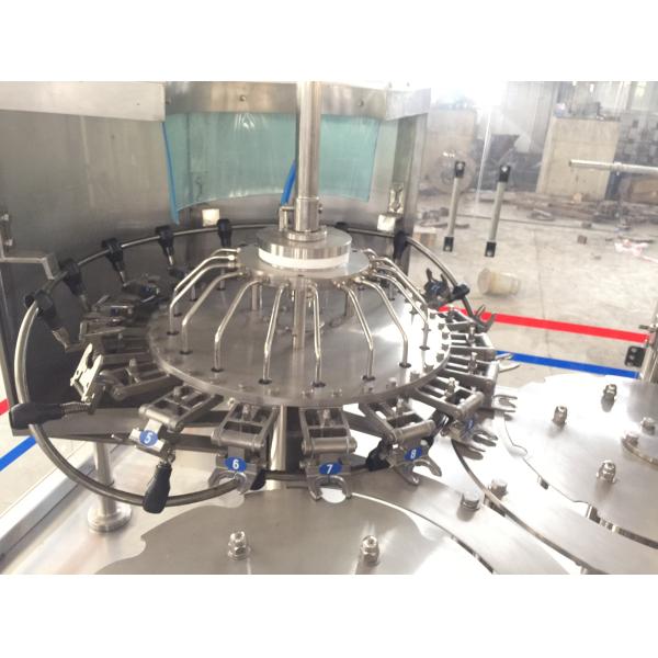 750ml Beer Filling Machine SUS 304 12 Valve Heads 2000 Bottle Per Hour Speed