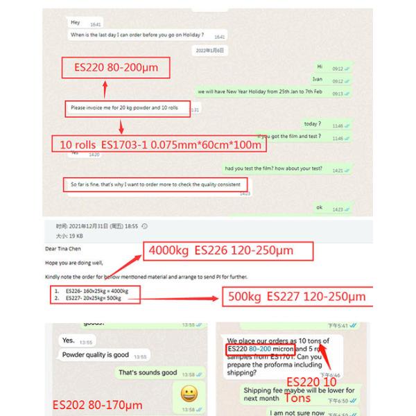 100m Length Roll DTF PET Film DTF PET Film Roll for Heat Transfer Printer