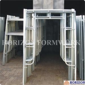 Buy cheap Galvanized space frame scaffolding, Shoring Frame Systems product