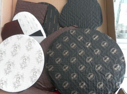 Different shape with 3 layers or 5layers Chocolate cushion pad in different color available