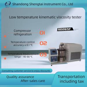 Buy cheap Gb/T265 Low Temperature Kinematic Viscosity Tester / Lab Test Instruments product