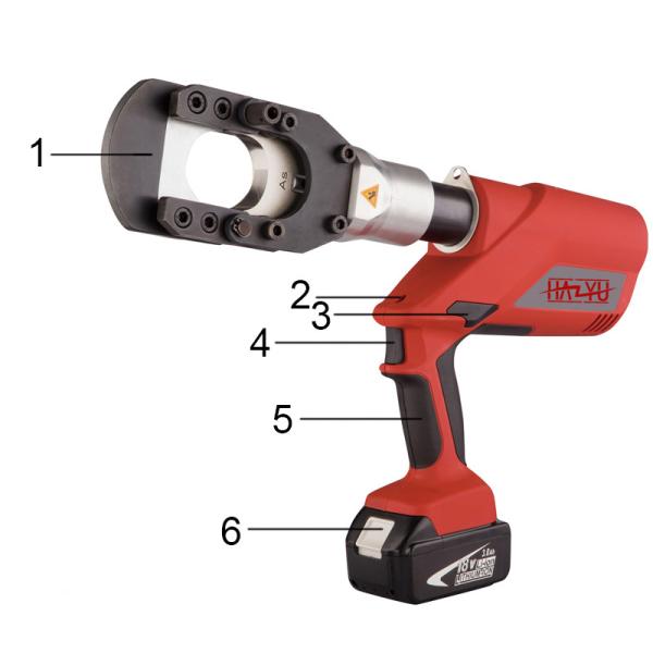 Lineman Tools EC-50A Electrical Battery Powered Cable Cutting Tool
