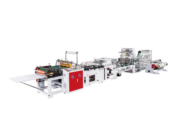 Quality 80pcs/Min Drawstring Garbage Bag Making Machine LDPE High Speed for sale