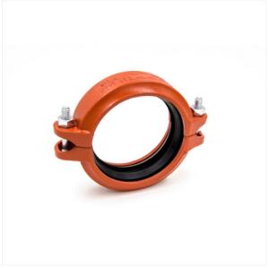 Buy cheap DN25 Grooved Rigid Coupling , grooved Rigid Coupling Joints End product