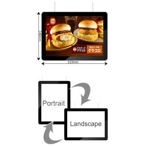 China Double-Sdied Real Estate Display Light Box Led Light Box Advertising Hanging Lightbox on sale
