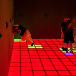Buy cheap Big Super Grid Challenge Games Led Activate Game Led Floor 30x30cm product